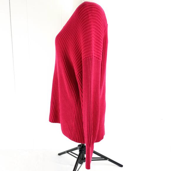 Tommy Bahama Java Red Coasta Sienna V Neck Sweater Long Sleeve - Picture 2 of 11